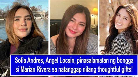 angel locsin and marian rivera|Angel Locsin, Sofia Andres, pinasalamatan ng bongga si Marian .